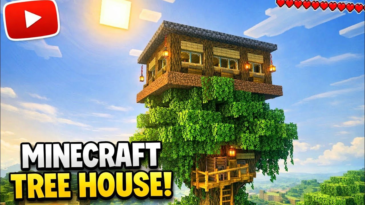 I Build A Tree House Day 2 | Noob Player Minecraft Video | Oko Gaming India 