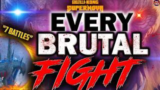 Every Leaked Fight In Godzilla x Kong Supernova EXPLAINED
