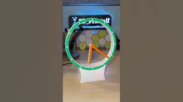 3D printed Hollow Clock V by Shiura