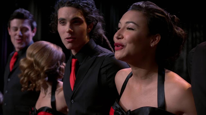 GLEE Full Performance of We Are The Champions