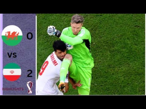 Wales vs Iran 0   2 2022 FIFA word cup Highlights  Duck Highlights