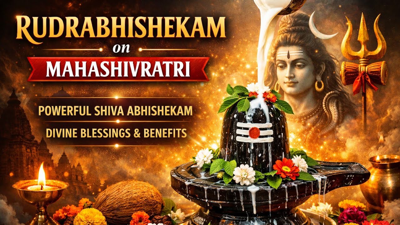 Rudrabhishek on Maha Shivaratri | Powerful Shiva Abhishekam Ritual