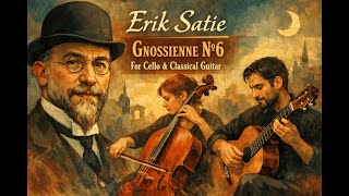 Erik Satie - Gnossienne Nº6. For Cello and Classical Guitar.