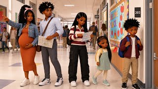 KIDS OPEN HOUSE AT NEW SCHOOL!! *GHETTO TEACHER!* Berry Avenue Family Roleplay