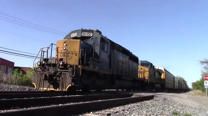 An EMD SD40-2 leads L277 at Contractors road