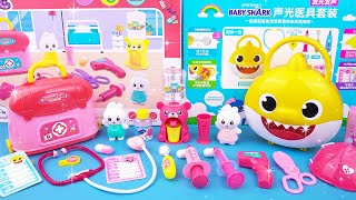 5 Minutes Satisfying with Unboxing Cute Pinkfong Baby Shark Toys, Doctor playset Collection ASMR