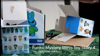 Unboxing | Toy Story 4 Mystery minis - the great hunt for rex!!!