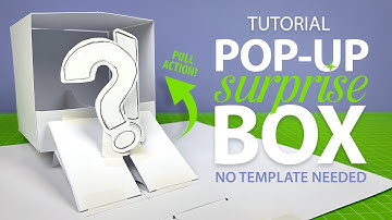 Tutorial: Pop-up card with a Surprise!  Pull tab Box mechanism