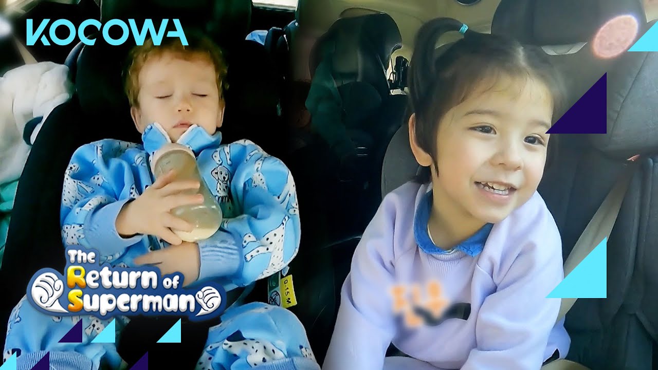 Jin Woo thinks sleeping baby Zen is so cute | The Return of Superman E466 | KOCOWA+ | [ENG SUB]