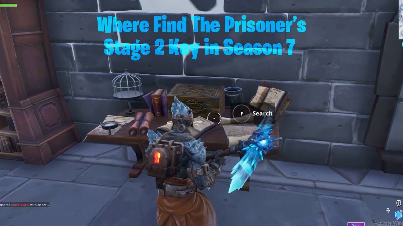 location guide where to find the prisoner stage 2 key in season 7 fortnite - fortnite the prisoner stage 2 key