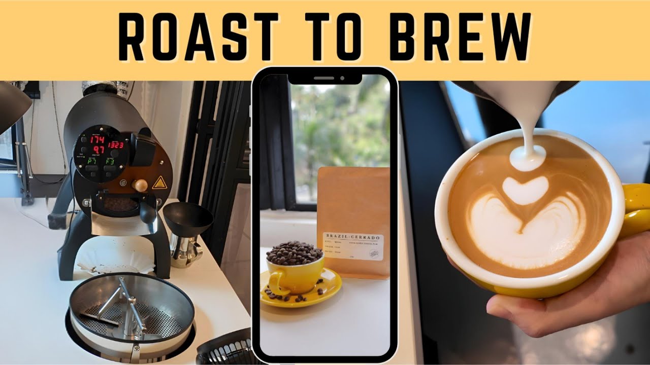 Создание кофе для Shopee от Barista Experience Academy