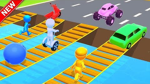 Shape Shifting 🏃🚗🚲🛵🚁 🛶🛥️ 🚂  All Levels New Update GamePlay Walkthrough Android,Ios (Level 152-153)