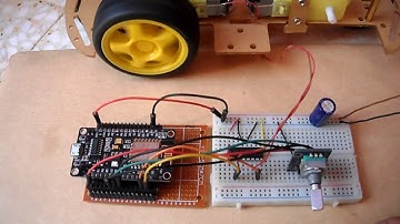 ESP8266 NodeMCU DC motor control