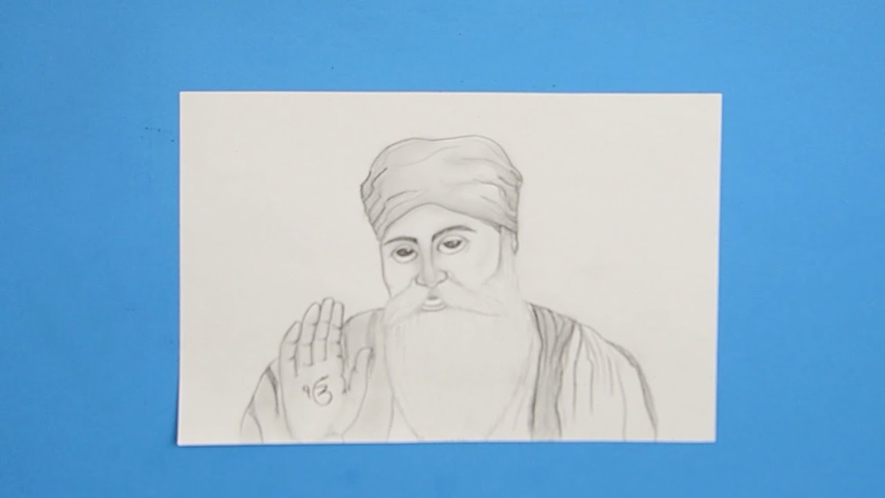 Pencil Sketch of Guru Nanak by Vaseem Saifi by Vaseemartist on DeviantArt