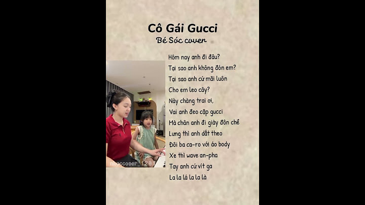 Hôm nay anh đi đâu... | Cô Gái Gucci | Bé Sóc cover #nhachaymoingay #cover #khanhhang_1201