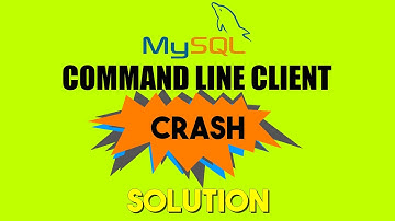 MySQL Crashes on Entering Password