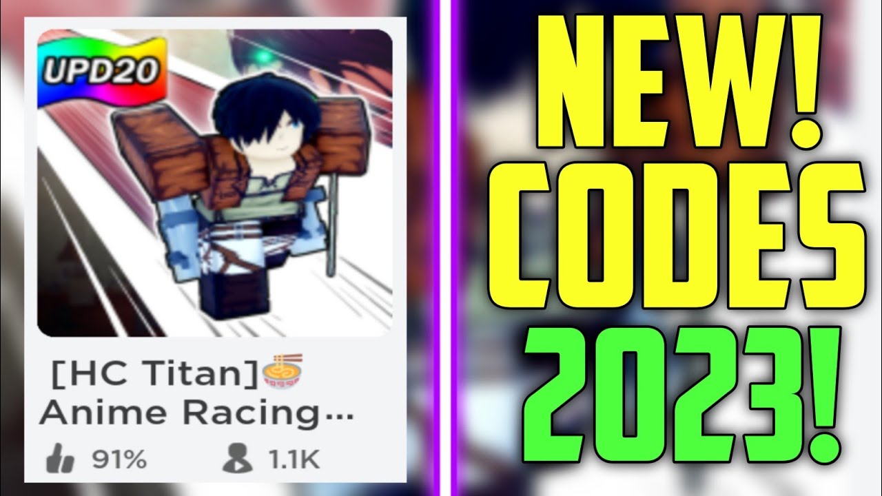 Code In Anime Racing HURRY! - NEW ANIME RACING CLICKER CODES 2023! (HC TITAN) - YouTube