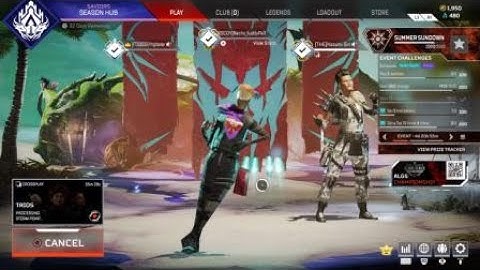 Apex Legends Bug- LOD Character on main screen
