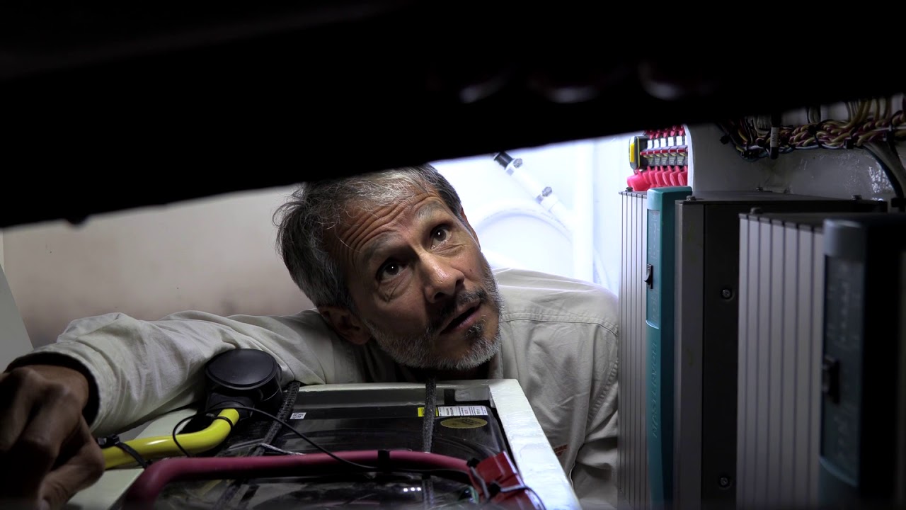 Tour of Gunboat 57 "Vai Vai" with OceanPlanet Energy systems