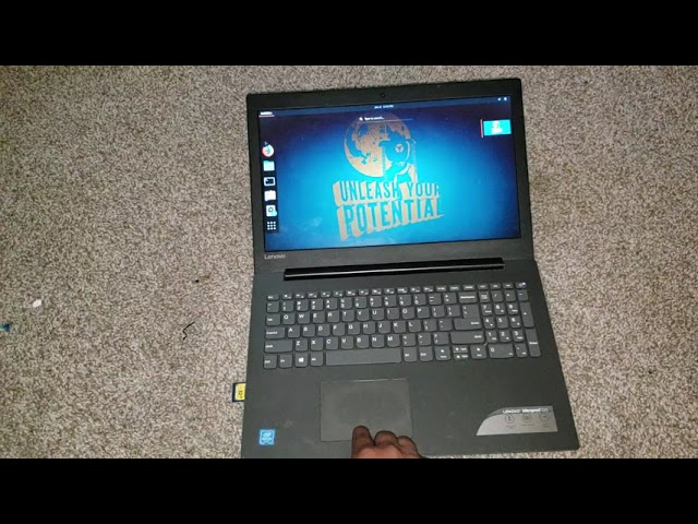 Installing linux on Lenovo Ideapad 320-15IAP - YouTube