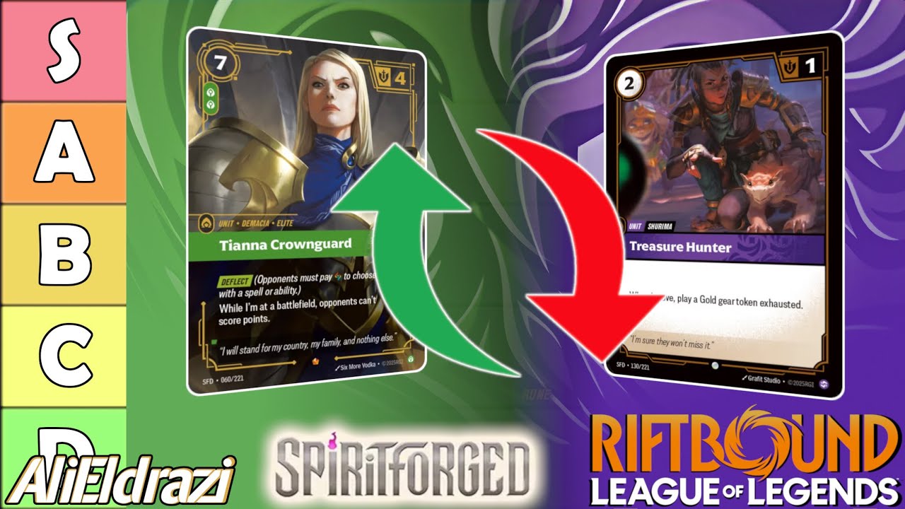 Best Calm & Chaos Cards in Spiritforged - Tier List - Set Review