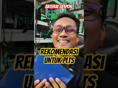 Baterai lithium lifepo4 untuk pembangkit listrik tenaga Surya dan cadangan listrik #baterailifepo4