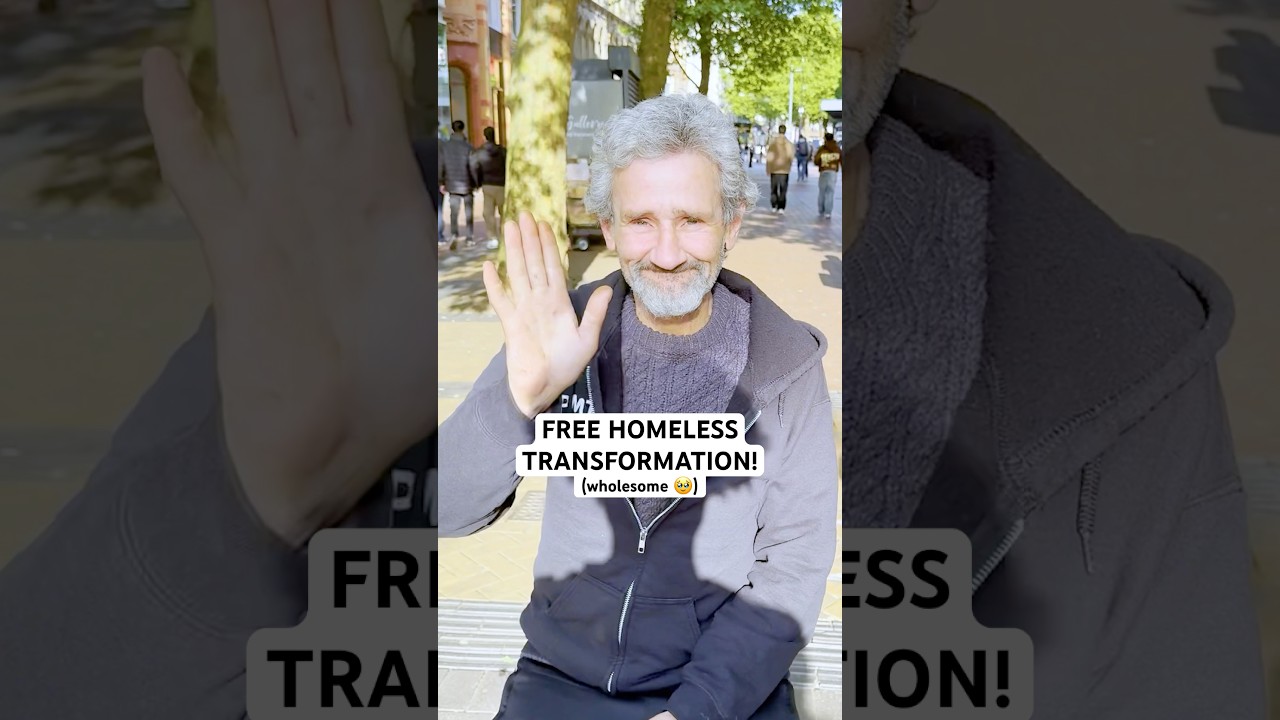 Emotional Homeless Transformation! 🥹✂️