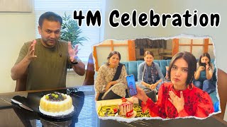 4 million celebration pai ghar walon ko call aur USA mei cake cut | Dr Mian Faisal | Sistrology