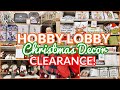 HOBBY LOBBY CHRISTMAS DECOR CLEARANCE 70% OFF! SHOP WITH ME