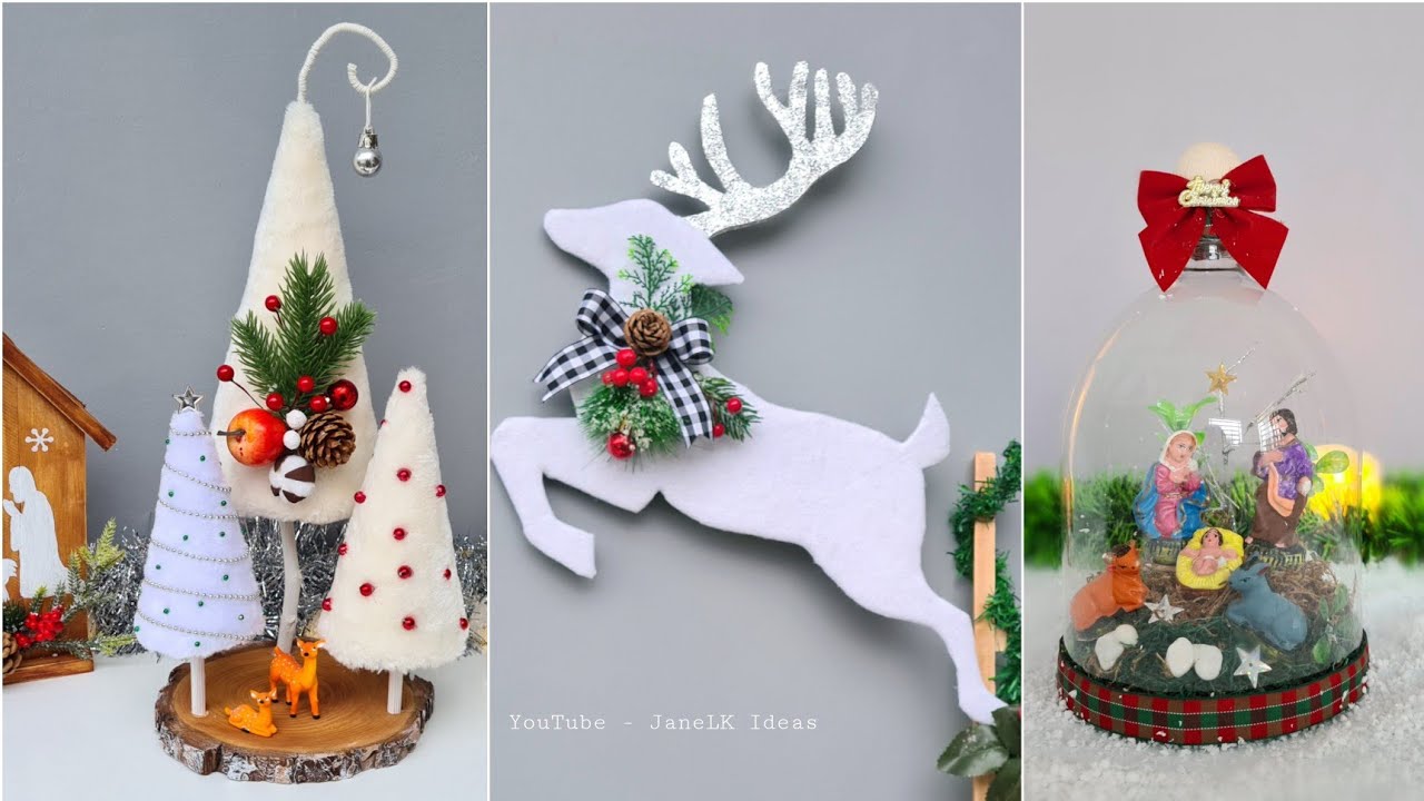 27 manualidades de Navidad fáciles y bonitas que podemos hacer con