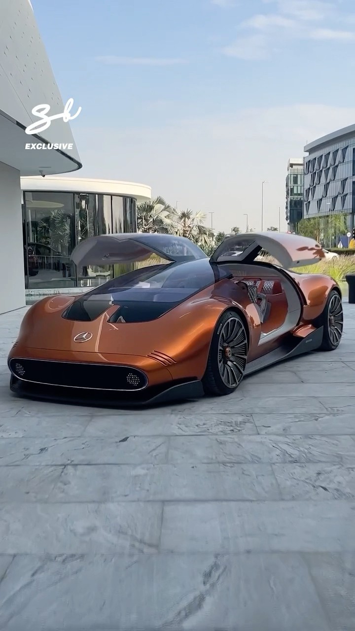 This is how to bring retro to the future ? #mercedes #supercars #future