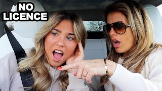 Driving a New Tesla with NO Licence while I Carpool Karaoke! | Rosie McClelland