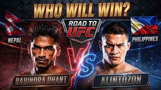 Rabindra Dhant vs Alintozon 🔥 Road to UFC Full Fight Breakdown &amp; Prediction (Hindi)