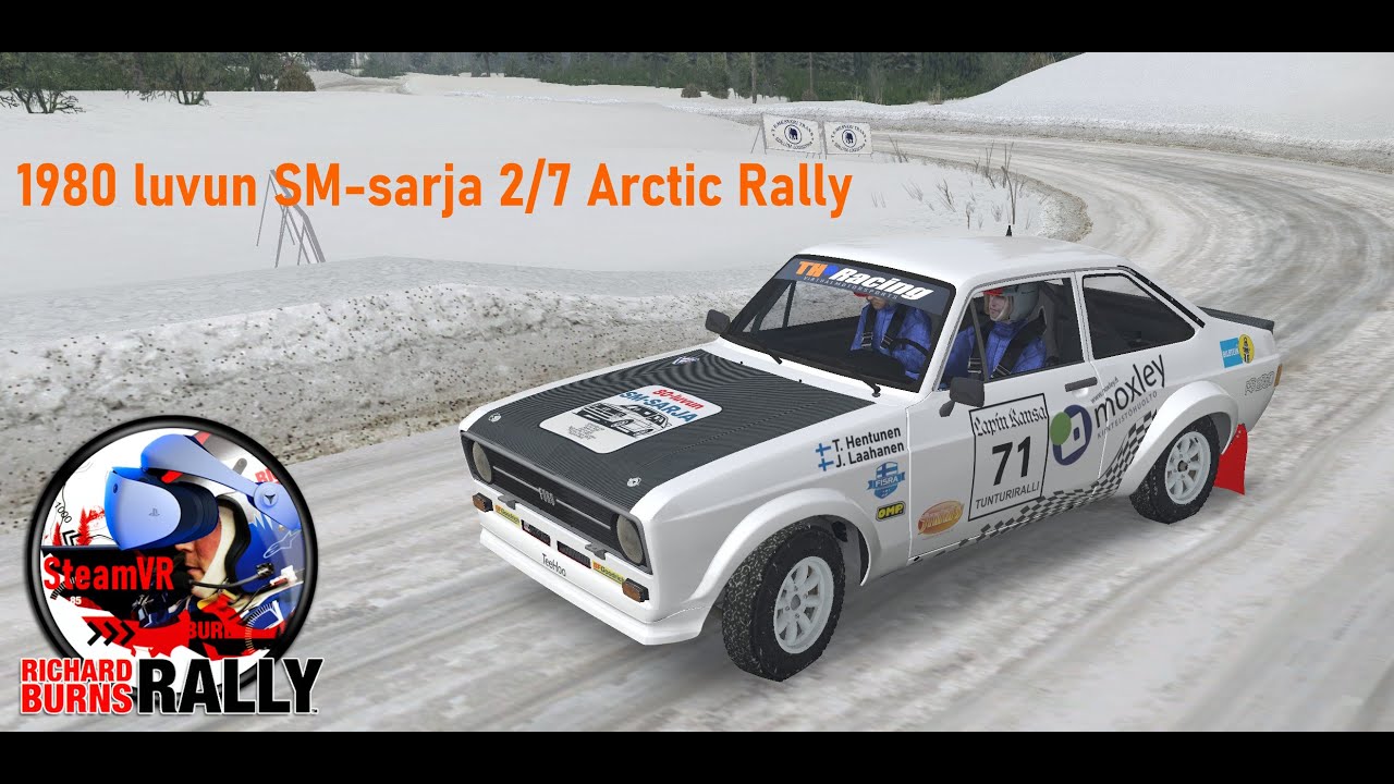 RBRvr: 1980 luvun SM-sarja 2/7 Arctic Rally - Ford Escort Mk II RS Group 4