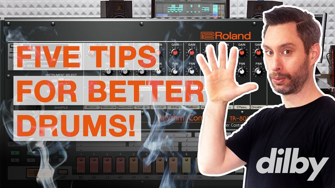 Get PRO DRUMS in HOUSE and TECHNO tracks