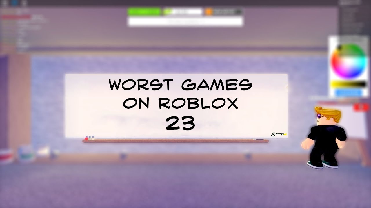 Worst Games On Roblox 23 Youtube - the absolute worst type of roblox games