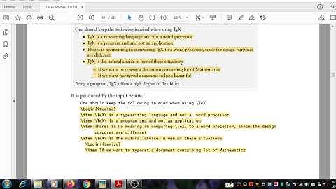 Latex in Simple steps   Different List environments 1