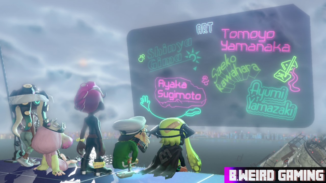 Splatoon 2 Octo Expansion Ending Credits Song 1080p 4k Ultra Hd 60fps Youtube - splatoon 2 octo expansion final boss roblox id