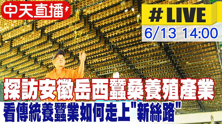 【中天直播#LIVE】探訪安徽岳西蠶桑養殖產業 看傳統養蠶業如何走上"新絲路" 20230613 @Global_Vision - 天天要聞
