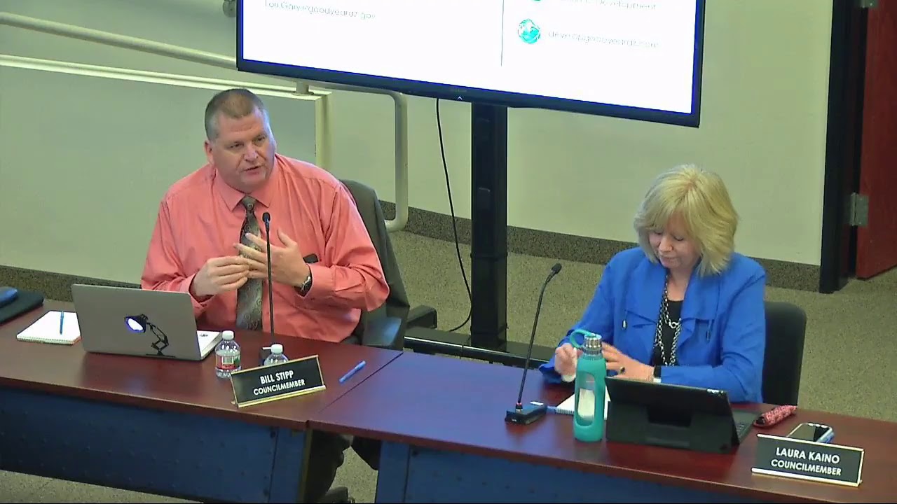 Live streaming, Goodyear’s work session meeting