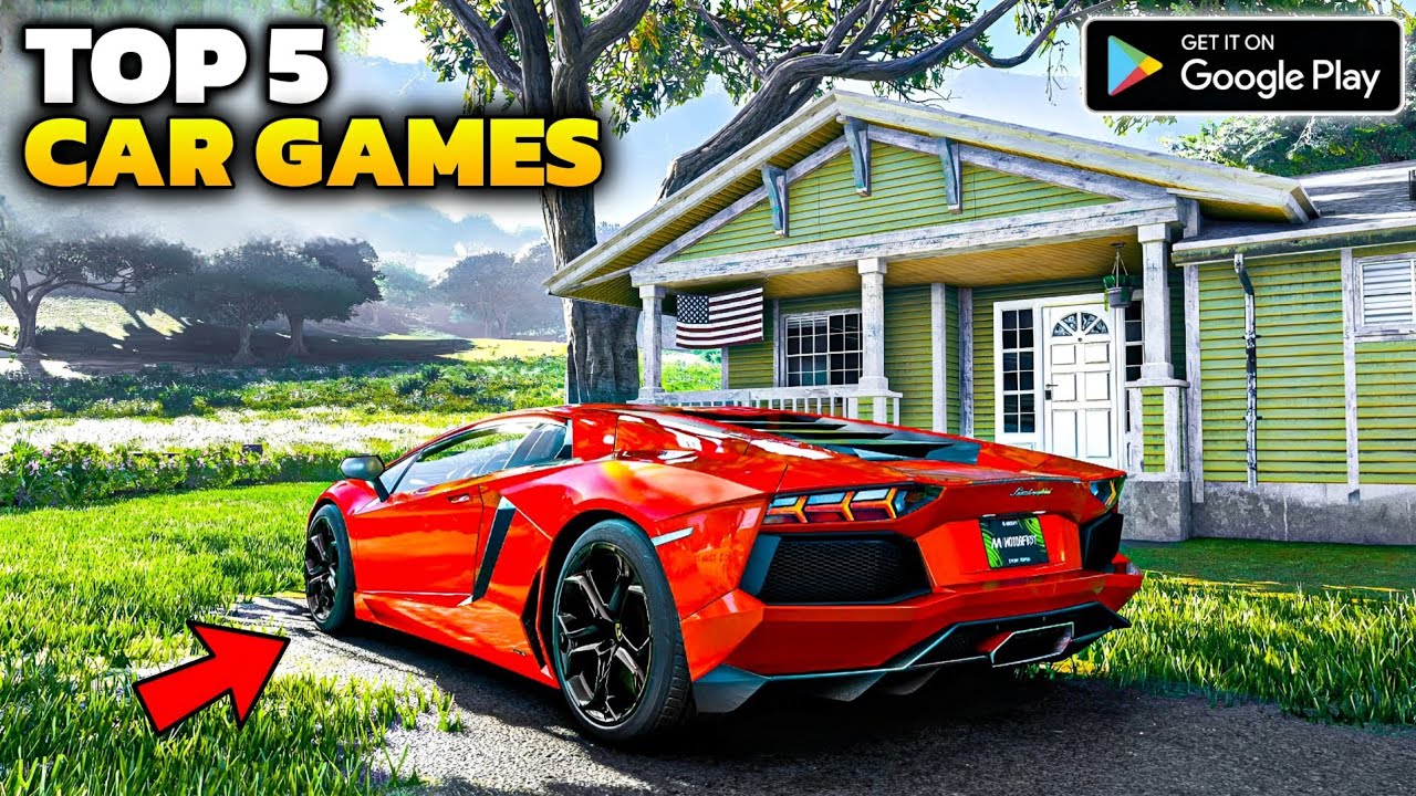 Top 5 Best Open World Car Driving Games For Android 2025 l Car Games ...