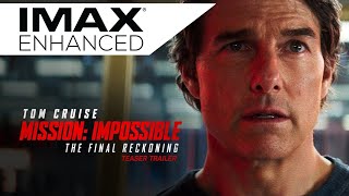 Mission: Impossible – The Final Reckoning | IMAX® Trailer | 4K HDR
