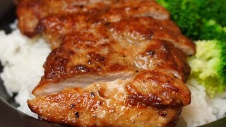 Ginger Garlic Chicken/ Soy Sauce Pork Chops