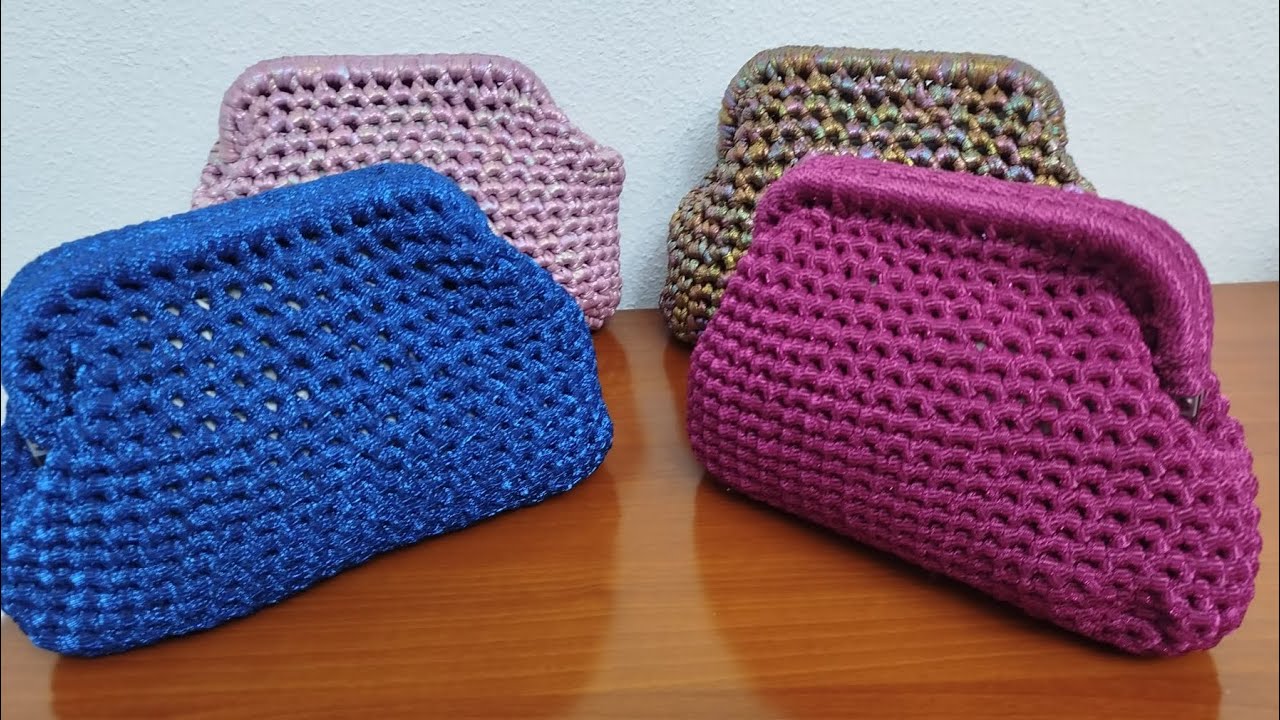 Bolso /Clutch a Crochet💝
