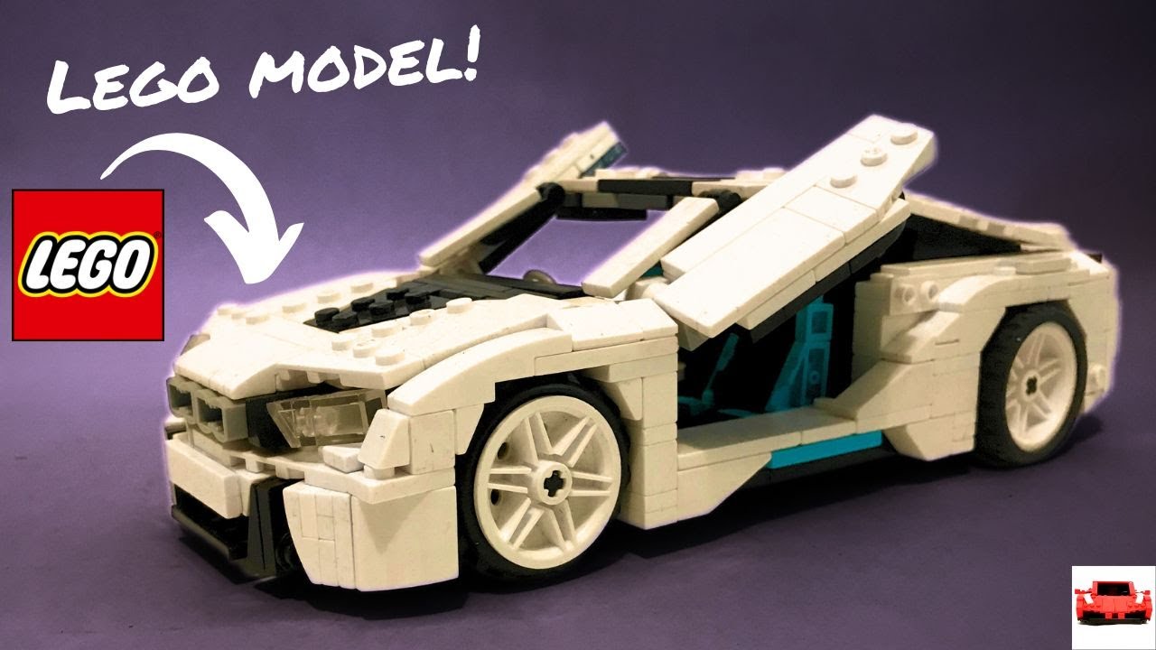 BMW i8 In LEGO! | Working Butterfly Doors | How it