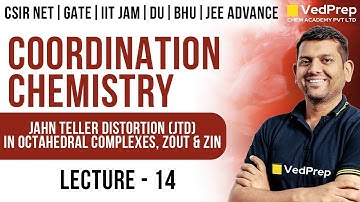 Coordination Chemistry | Jahn Teller distortion| CSIR NET | GATE | IIT JAM | JEE | DU | Chem Academy