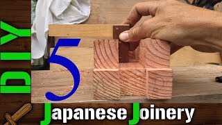 Top 5 Simple & Impressive Joints For Begin Learning About Japanese Joinery
