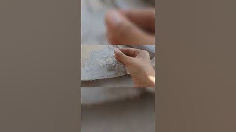 Dried clay asmr video satisfying clay asmr