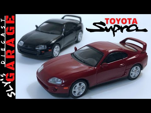 MINI GT Toyota Supra (JZA80) Renaissance Red, Mini GT #46 - YouTube