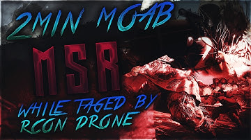 Mw3: 2 MIN MSR SNIPER Moab While tagged by Recon Drone *Solo*